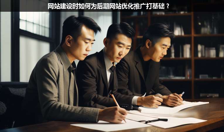 網(wǎng)站建設時如何為后期網(wǎng)站優(yōu)化推廣打基礎？