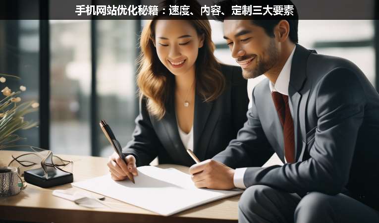手機(jī)網(wǎng)站優(yōu)化秘籍：速度、內(nèi)容、定制三大要素