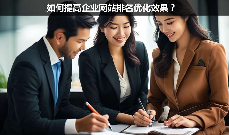 如何提高企業(yè)網(wǎng)站排名優(yōu)化效果？